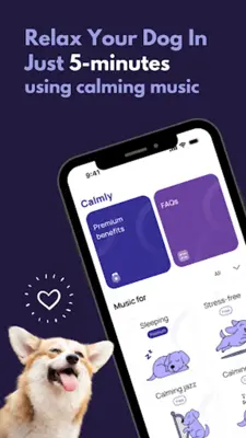 Calmly - Dog Sleep music android App screenshot 8
